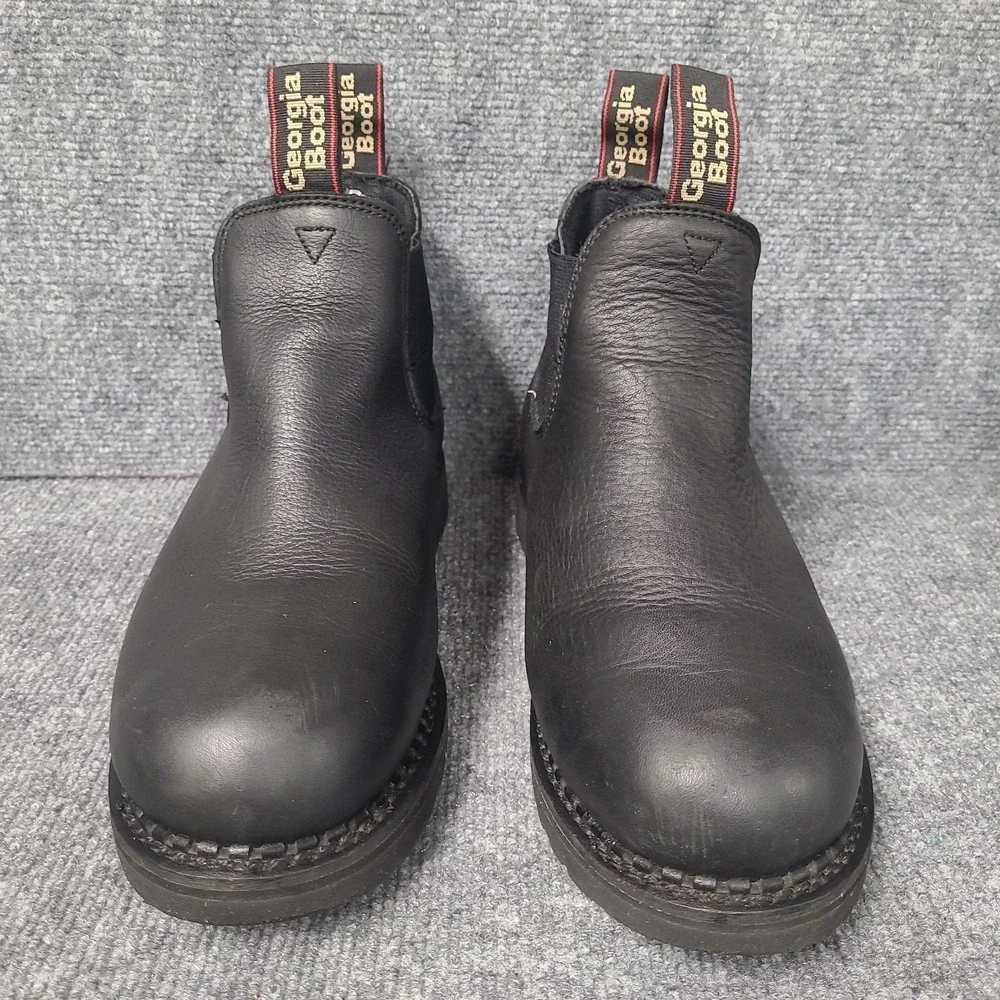 Georgia Giant Revamp Waterproof Work Chelsea Work Boot GB00376 Men's 9.5 W